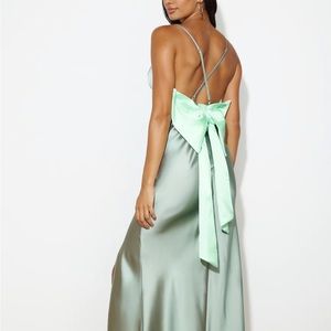 Hello Molly Size Small Green Maxi Dress